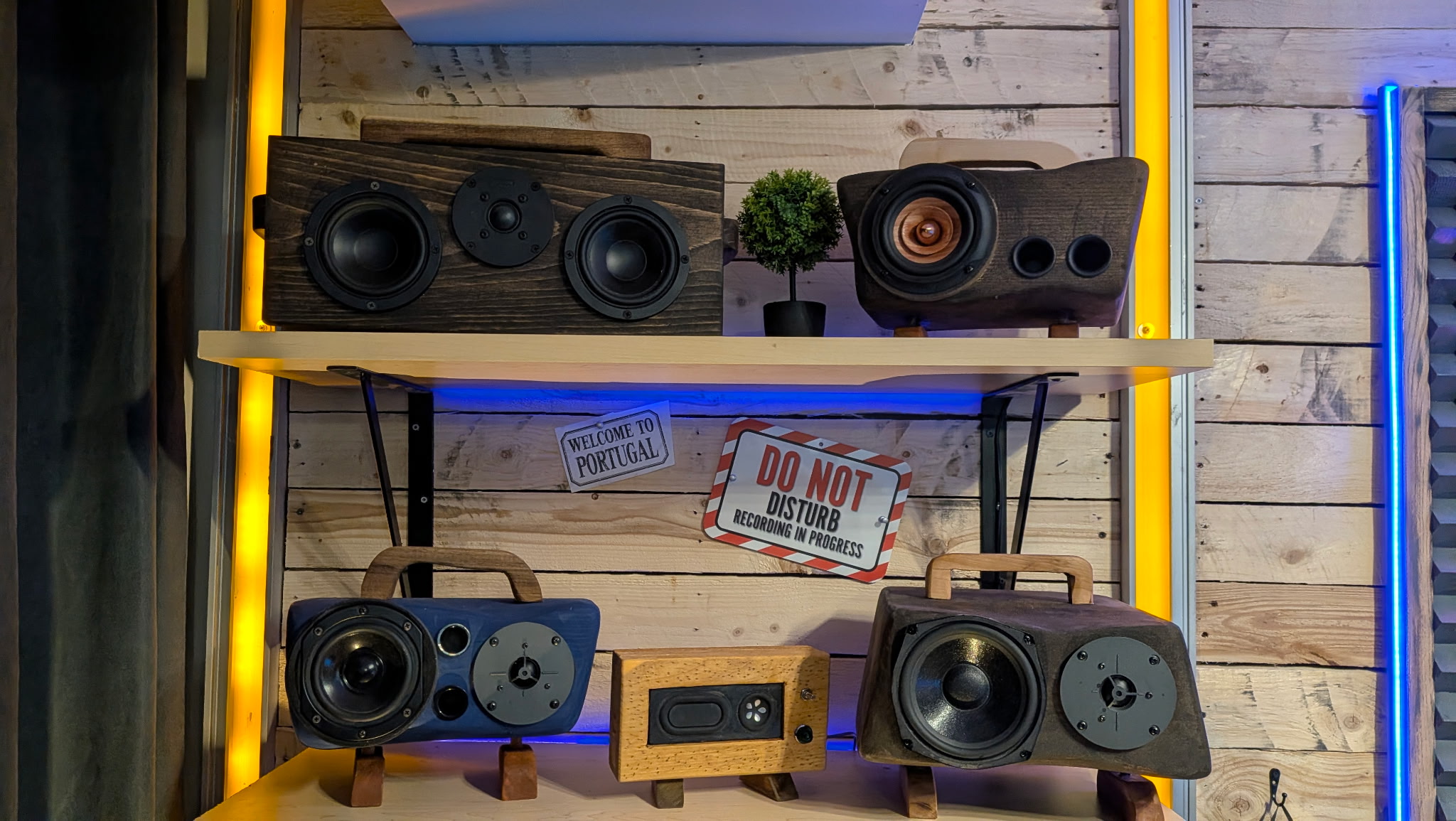 Studio speaker display